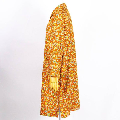 【セール】ワンピース TUNIC ラウンジウェア・ワンピースコレクション フリーサイズ 襟付コートワンピース AWS-49646-A